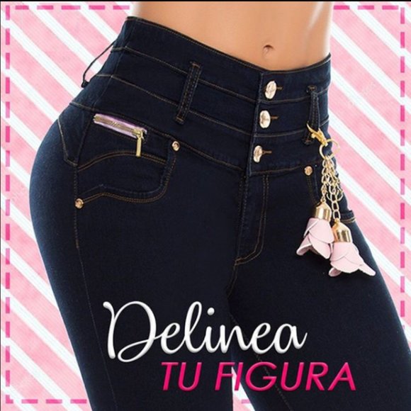 Colombian Butt lifting Jeans Tummy Control (Plus sizes available) - Picture 1 of 3
